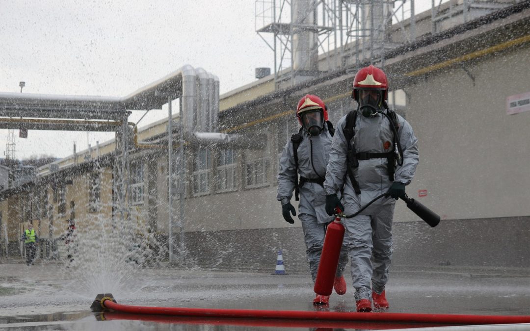 Simulasi Bencana di Lapangan